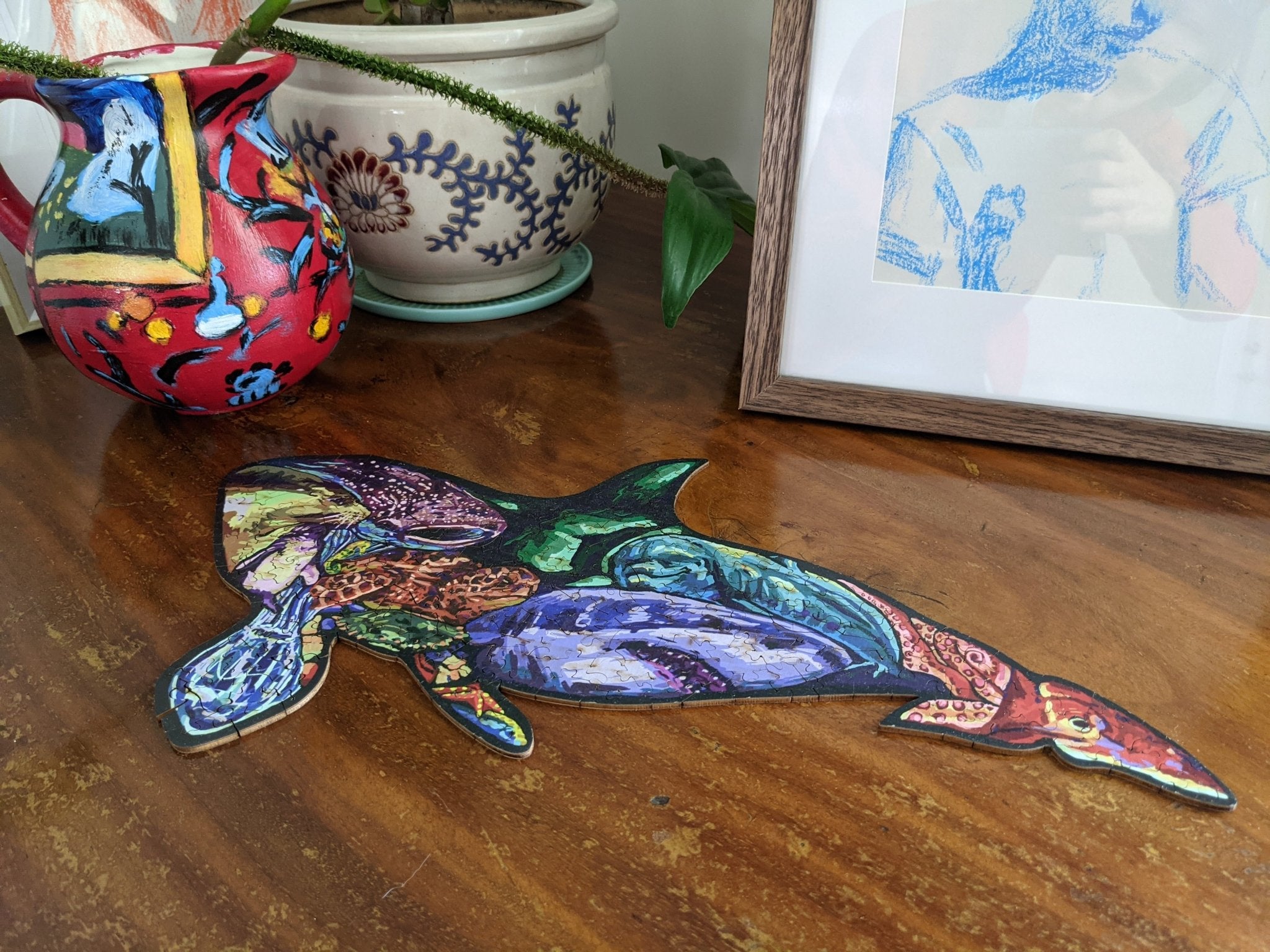 Orca's Ocean Jigsaw Puzzle | PugglePuzzle