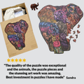 Elephant Wooden Jigsaw Puzzle Review
