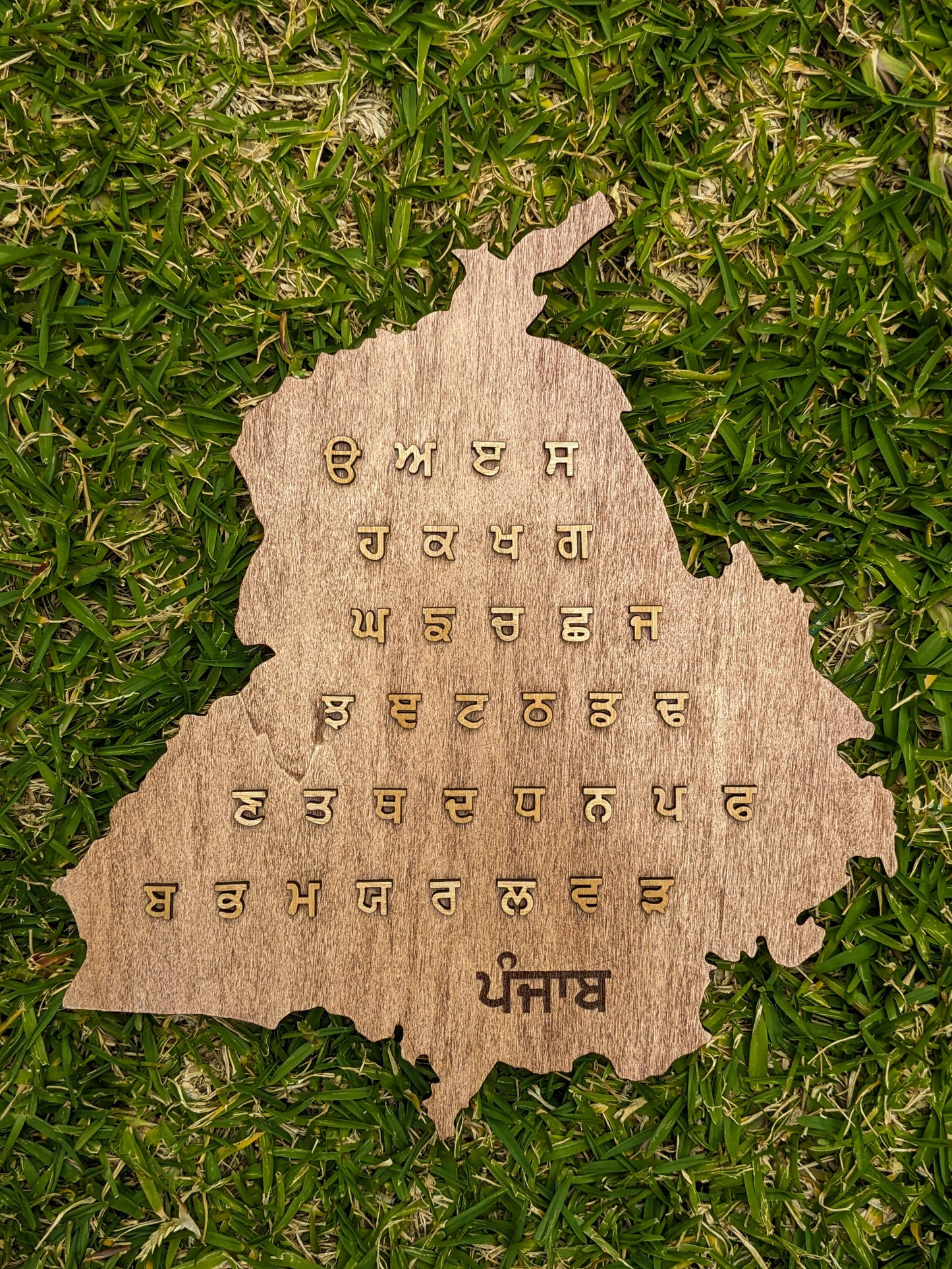 
                  
                    Punjab Map with Punjabi Alphabet - The Charred Plank
                  
                
