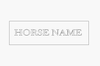 Outdoor Wooden Horse Name Sign - The Charred Plank