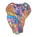 270 Piece Elephant Wooden Jigsaw Puzzle For Adults And Kids