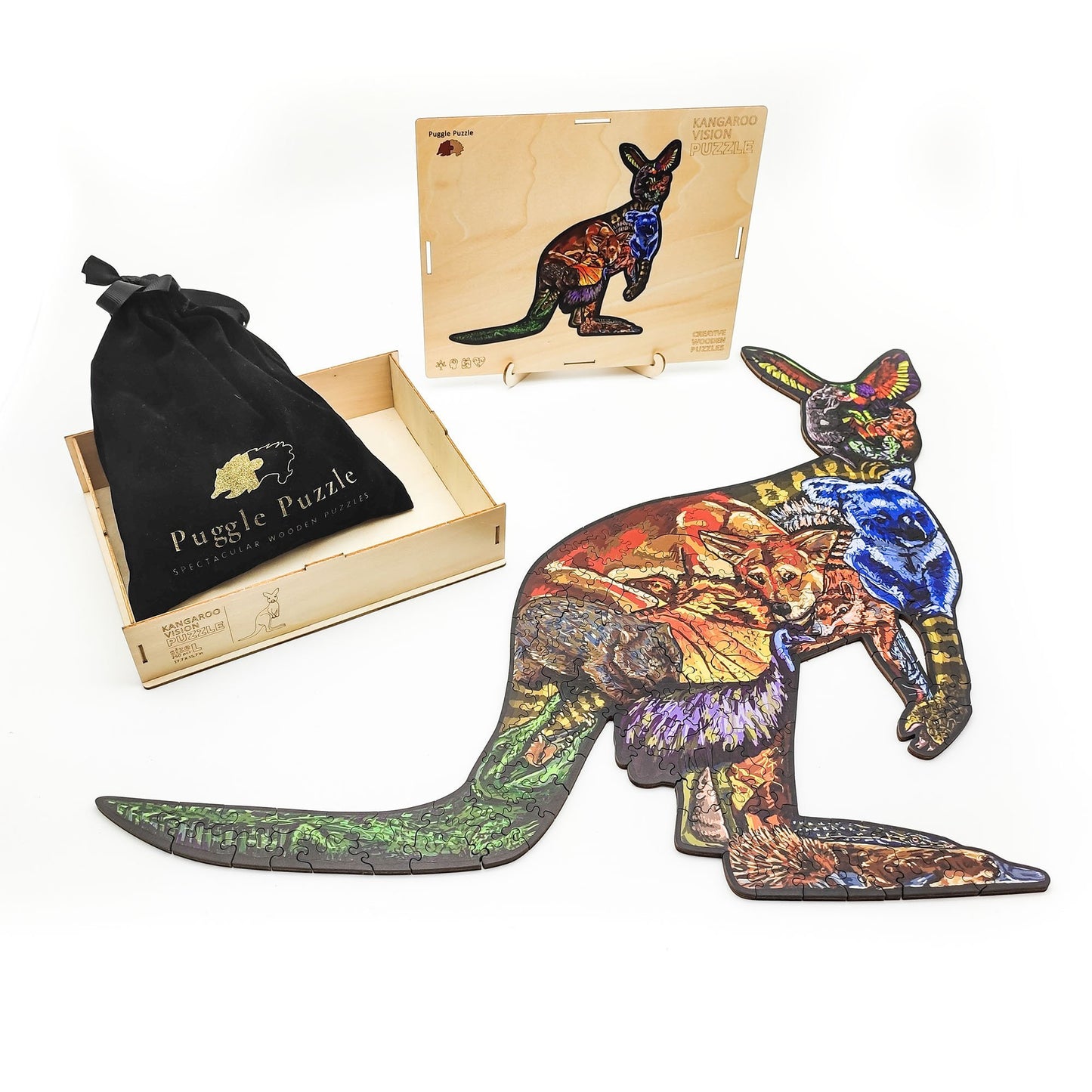 
                  
                    Deluxe Kangaroo Wooden Jigsaw Puzzle For Adults And Kids
                  
                