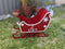 Wooden Santa Sleigh Personalised With Children's Name, Pet's Name - The Charred Plank