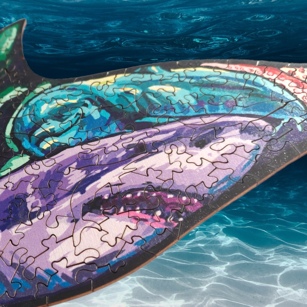 
                  
                    Orca's Ocean Wooden Jigsaw Puzzle - PugglePuzzle
                  
                