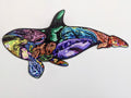 Deluxe Orca Wooden Jigsaw Puzzle - PugglePuzzle